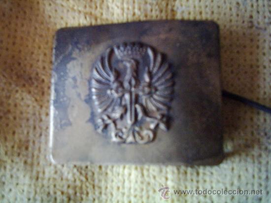 Militaria: hebilla para ejercito epoca franco - Foto 3