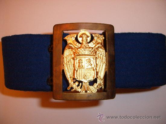 Militaria: CINTURON DE GALA POLICIA - Foto 1