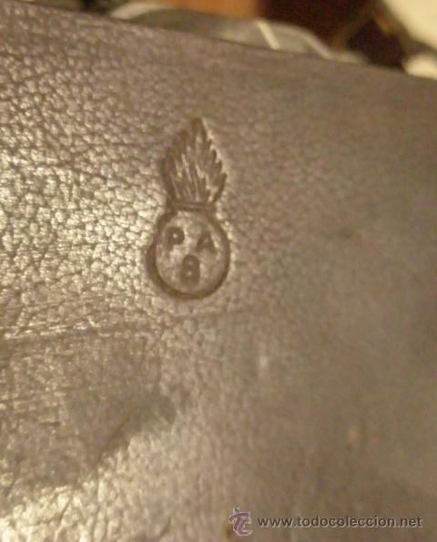 Militaria: Cartera de cuero - Foto 2