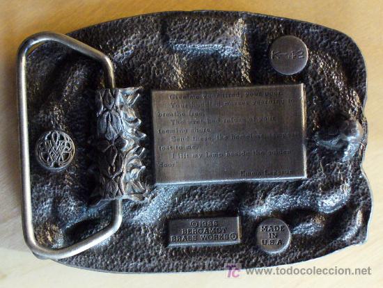 Militaria: HEBILLA USA-LIBERTY - Foto 2