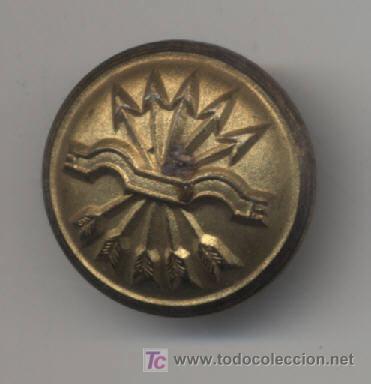 Militaria: Falange, boton grande - Foto 1