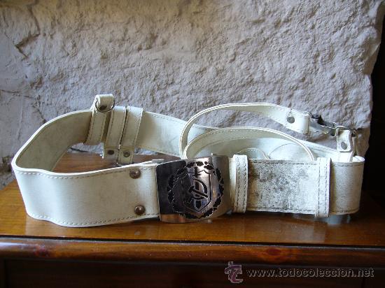 Militaria: Cintur&oacute;n de la policia sovietica - Foto 2