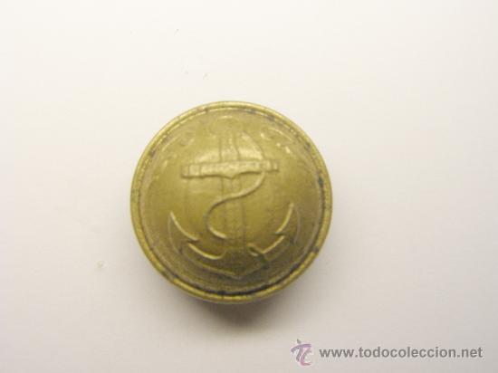 Militaria: Bot&oacute;n franc&eacute;s de marina. - Foto 1