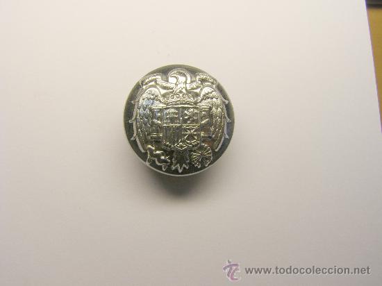 Militaria: Bot&oacute;n de uniforme franquista. - Foto 1