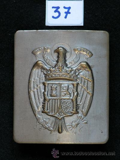Militaria: Hebilla aguila plateada - Foto 1