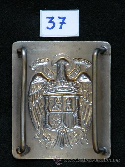 Militaria: Hebilla aguila plateada - Foto 2