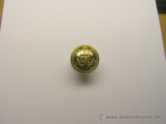 Militaria: Bot&oacute;n de marina, franc&eacute;s, de gorra. - Foto 1