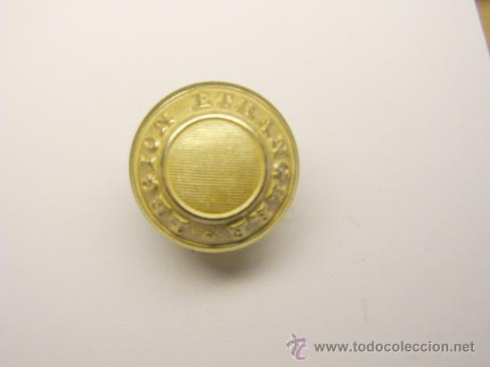 Militaria: Bot&oacute;n  franc&eacute;s de la Legion Etrangere. - Foto 1