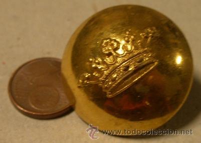 Militaria: Bot&oacute;n nobiliario, grande - Foto 1