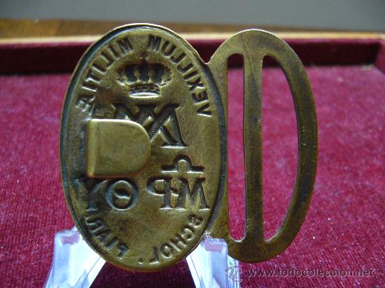 Militaria: Hebilla MP OY - Foto 2