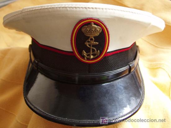 Militaria: GORRA DE INFANTERIA DE MARINA - Foto 1