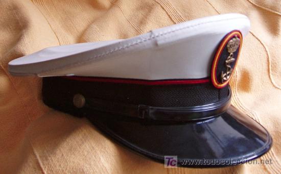 Militaria: GORRA DE INFANTERIA DE MARINA - Foto 2