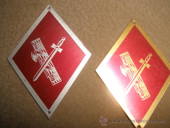 Militaria: ROMBOS GUARDIA CIVILPLANOS - Foto 1