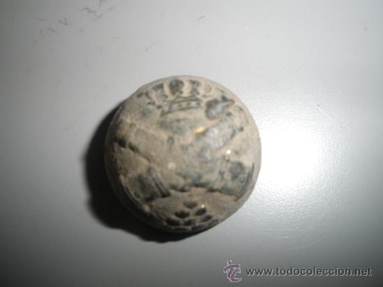 Militaria: BOTON MILITAR ANTIGUO - Foto 1