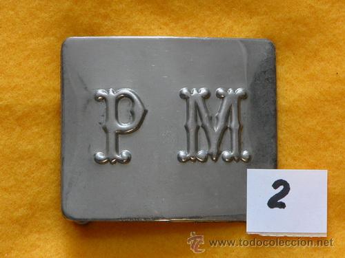 Militaria: Hebilla PM--n&ordm; 2 - Foto 1