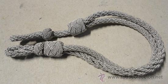 Militaria: Cordones de gorra de plato - Foto 1