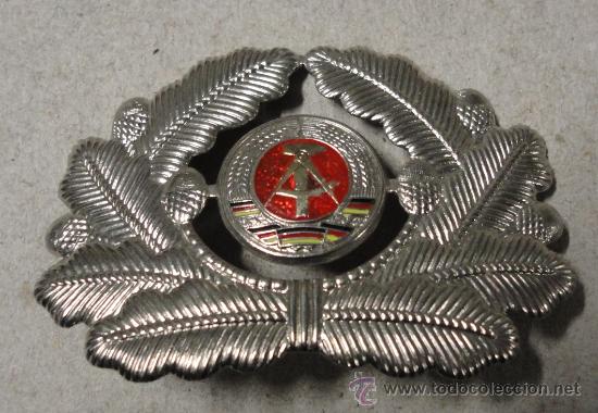 Militaria: Cocarda para gorra de plato de la RDA - Foto 1