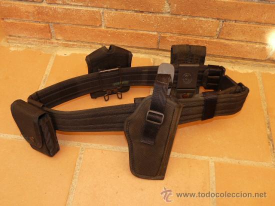 Militaria: CINTURON COMPLETO CON COMPLEMENTOS - Foto 1