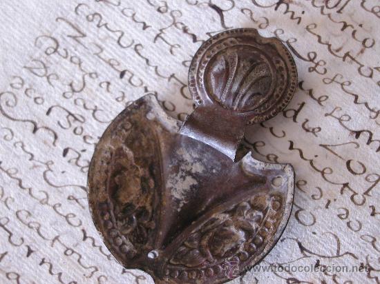 Militaria: ENGANCHE DE CORREAJE MEDIEVAL - Foto 3