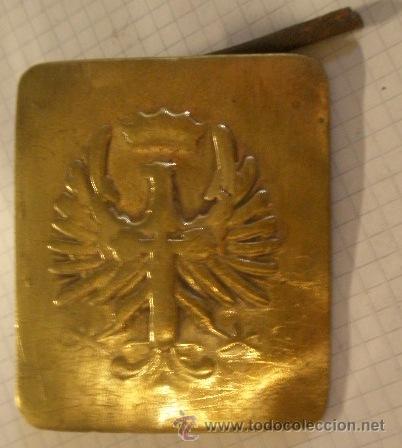 Militaria: Hebilla con &aacute;guila de Franco - Foto 1
