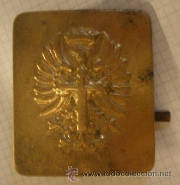 Militaria: Hebilla con &aacute;guila de Franco - Foto 1