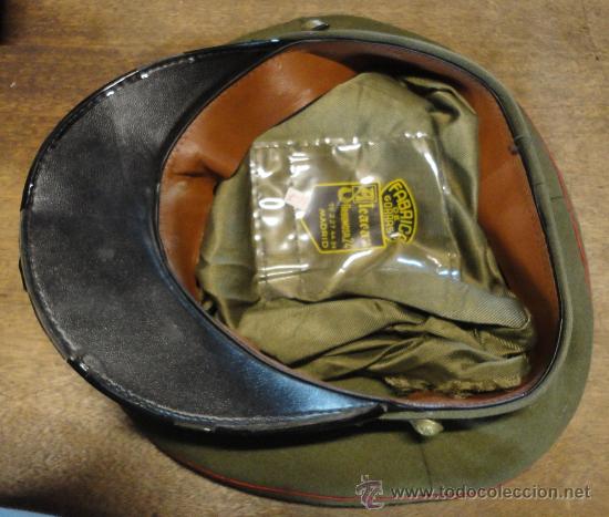 Militaria: Gorra de plato - Foto 3