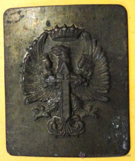 Militaria: Hebilla de la &eacute;poca de Franco. - Foto 1