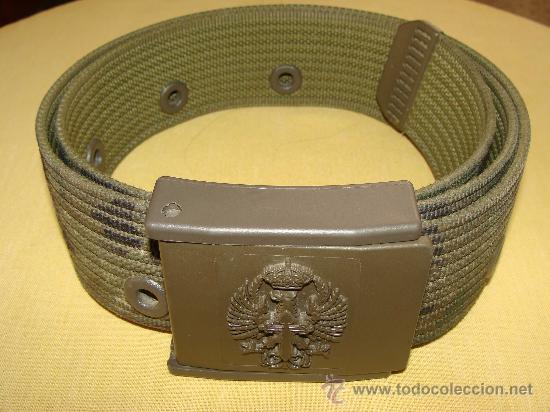 cinturón militar. ejército español. mimetizado - Buy Military belts and buckles on