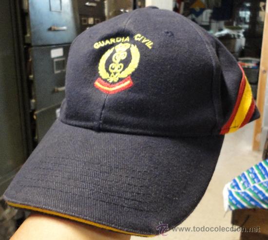 Militaria: Gorra ajustable de la Guardia Civil. - Foto 1