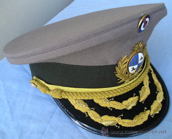 Militaria: GORRA BORDADA DE GENERAL DEL EJERCITO DE URUGUAY - Foto 3