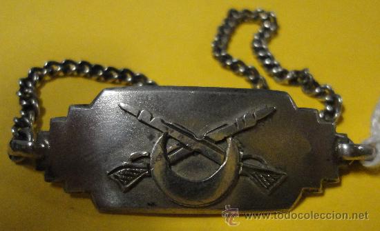 Militaria: Pulsera con emblema de Regulares. - Foto 1