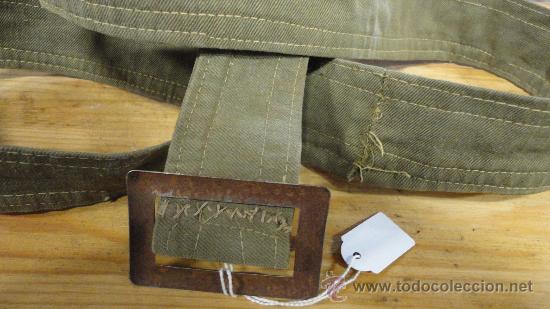 Militaria: Cintur&oacute;n de faena de los a&ntilde;os 40-50. - Foto 1