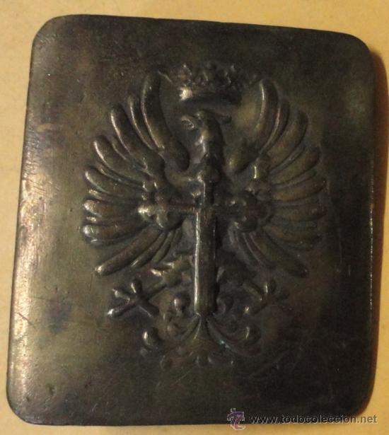 Militaria: Hebilla de Franco. - Foto 1