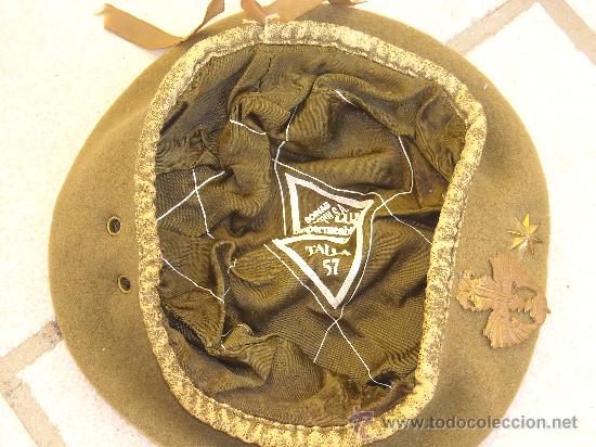 Militaria: BOINA DEL EJERCITO DE TIERRA.  COMANDANTE. - Foto 3