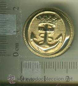 Militaria: BOTON MILITAR  DE LA MARINA. - Foto 1