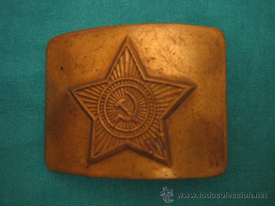 Militaria: Hebilla ejercito ruso - Foto 1