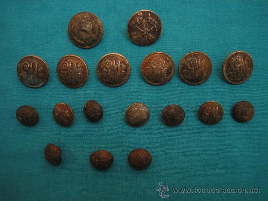 Militaria: Botones ejercito espa&ntilde;ol - Foto 1