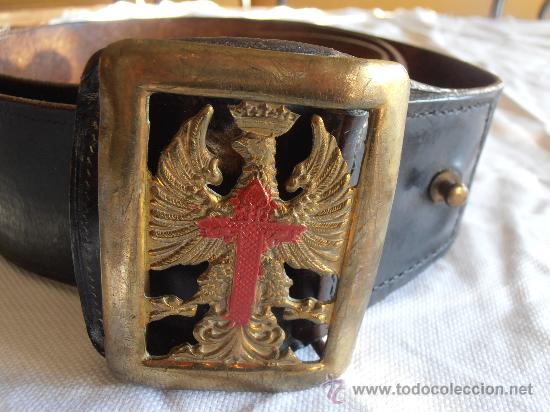Militaria: CINTURON DEL EJERCITO ESPA&Ntilde;OL - Foto 2