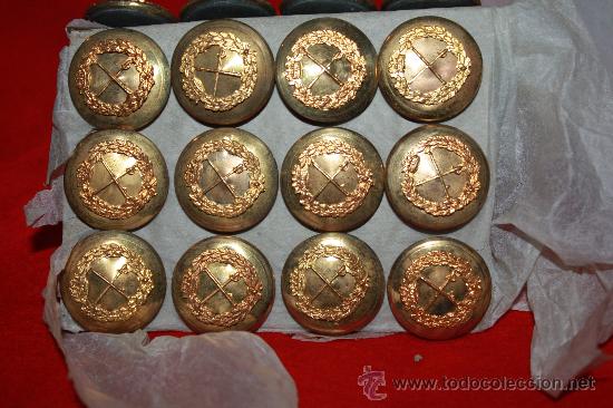 Militaria: BOTONES DE GENERAL 1&ordf; EPOCA DE FRANCO - Foto 2