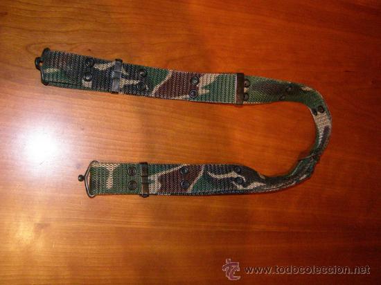 Militaria: Cintur&oacute;n de camuflaje, - Foto 1