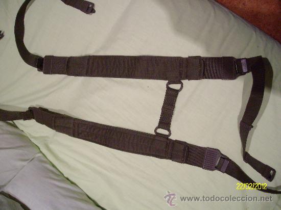 Militaria: CINCHAS EN FORMA DE HACHE DEL EJERCITO DE TIERRA ESPA&Ntilde;OL - Foto 1