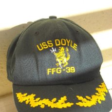 Militaria: GORRA USS DOYLE FFG-39. TALLA MEDIA-LARGA, PARECE NUEVA SIN USO.. Lote 30652405