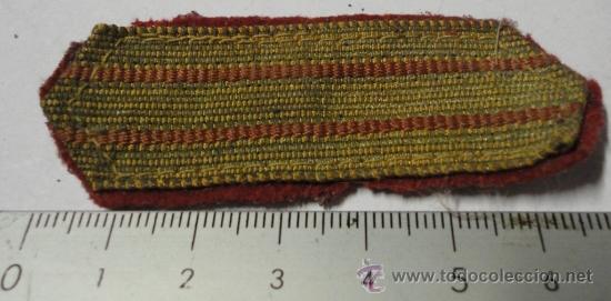 Militaria: Gal&oacute;n de gorra de 7 cms - Foto 1