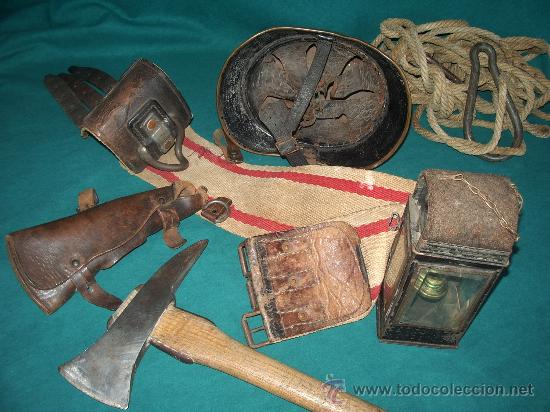Militaria: Equipamiento de BOMBERO. - Foto 8