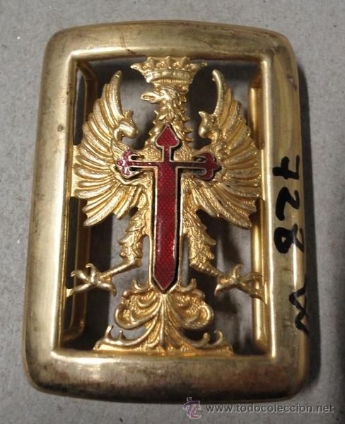Militaria: Hebilla de Gala de doble puente. - Foto 1