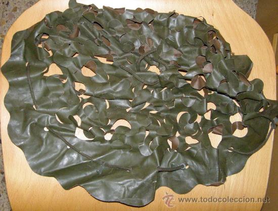 Militaria: Funda de camuflaje para casco. - Foto 1