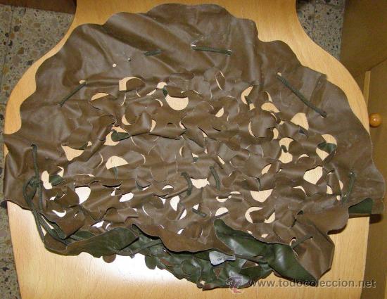 Militaria: Funda de camuflaje para casco. - Foto 2