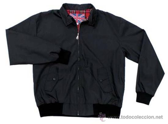 Cazadora inglesa en negro 65%polies 35% algodon - Vendido en Venta Directa  - 31966656
