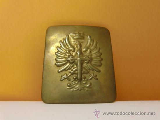 Militaria: Hebilla militar espa&ntilde;ola - Foto 1