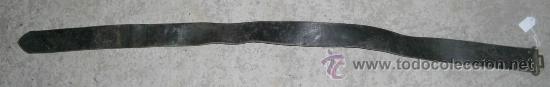 Militaria: Cintur&oacute;n de cuero de 104 cms - Foto 1